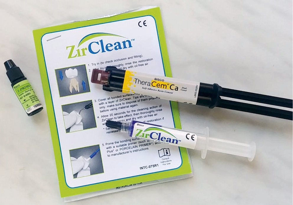 cementowanie prac protetycznych