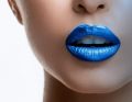 niebieskie usta